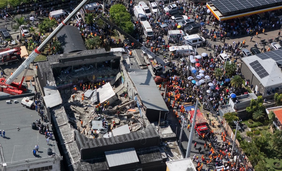Santo Domingo's Iconic Club in Ruins