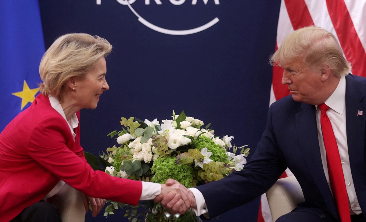 Europe and the U.S. Shake on a Tricky New Trade Deal